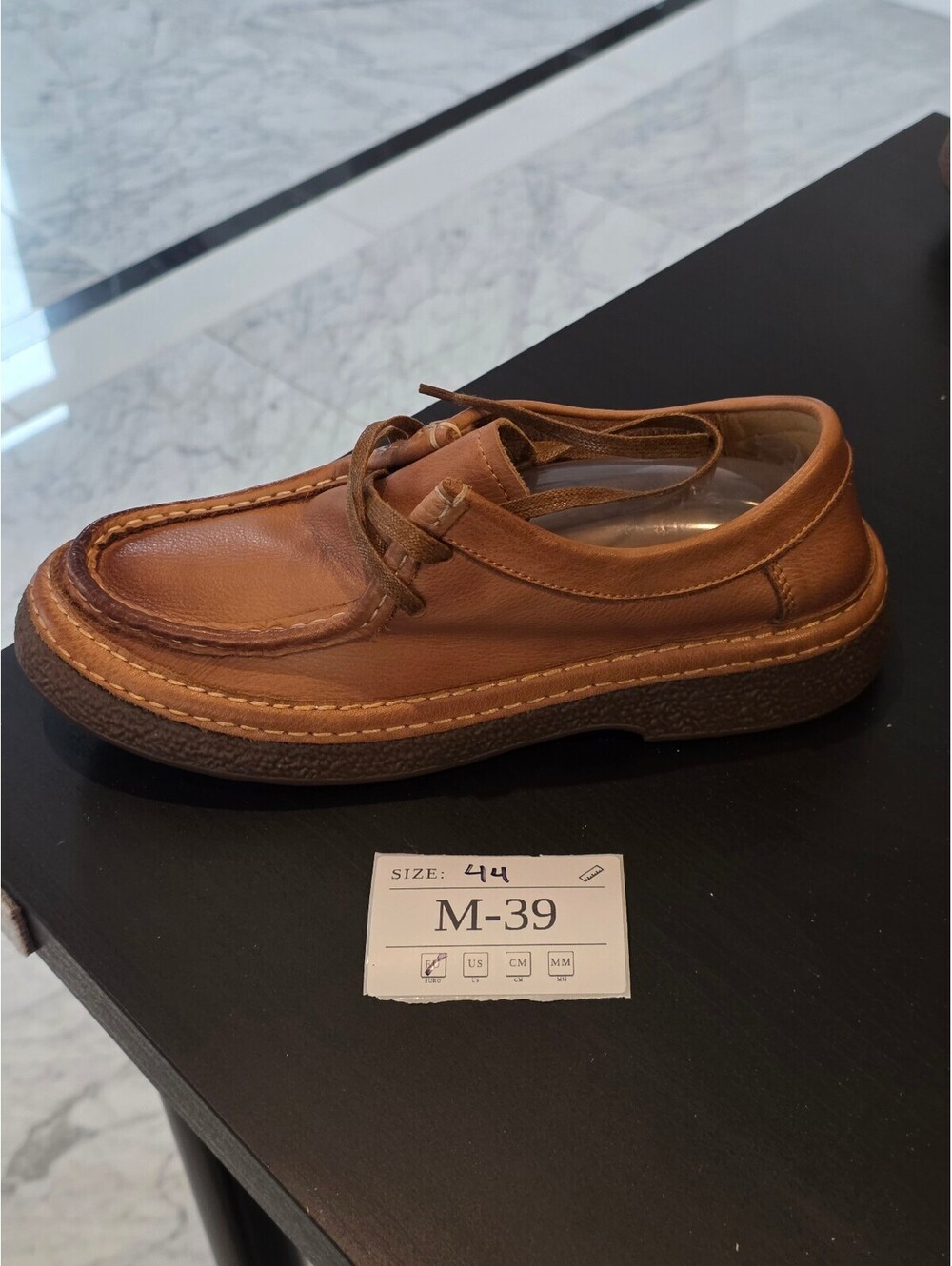 Men's Brown Leather Casual LoafersRO